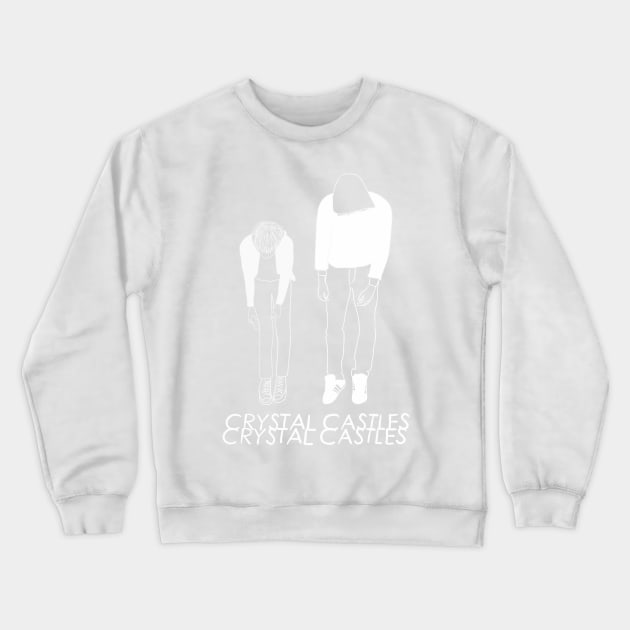 Crystal Castles Crewneck Sweatshirt by Cyniclothes